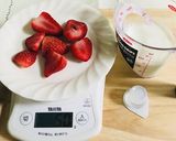 いつでも!すぐに出来る!冷たい苺ミルク作り方2写真