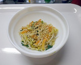 美しいだいこん葉とにんじんのもやしナムル作り方5写真