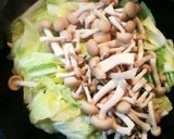 鶏がらの素で簡単！白菜としめじの卵炒め作り方5写真