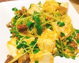 豆腐と砂肝のチリソース炒め作り方6写真