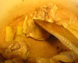 生姜入り☆鶏肉と蕪の酒粕豆乳シチュー作り方3写真