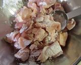 ヤーコン鶏肉ナッツ炒め作り方2写真