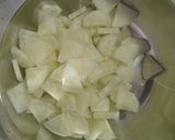 ヤーコン鶏肉ナッツ炒め作り方4写真