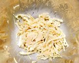 朝ごはんに♩簡単キャベツ焼きトースト作り方1写真