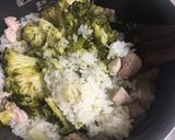 インパクト大！丸々！ブロッコリーごはん♪作り方6写真