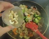 ヤーコン鶏肉ナッツ炒め作り方9写真
