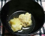 餃子を作った材料残りで小料理屋風ス~プ。作り方4写真