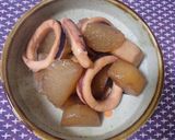 ヤーコン・里芋といかの煮もの作り方9写真