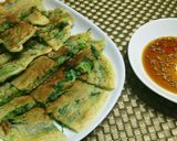 豆苗チヂミ作り方4写真