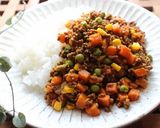 m10分でミックスベジタブルドライカレー作り方2写真