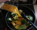 青梗菜と厚揚げのふわとろ卵作り方5写真