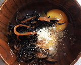 茶碗蒸し風味◎ひじき煮入り卵焼き作り方1写真