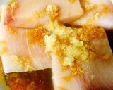 ご飯が足りないシリーズ。カジキの生姜焼き作り方1写真