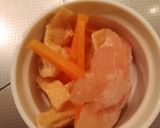 スープジャーで麦入り鶏の炊き込み御飯作り方2写真