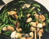 さばのほうれん草炒め作り方5写真