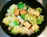 ★ゆる糖質制限★野菜と厚揚げの甘味噌炒め作り方4写真
