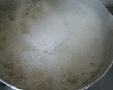 舞茸とベーコン入りきのこのポタージュ麺作り方3写真