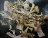 舞茸とベーコン入りきのこのポタージュ麺作り方4写真