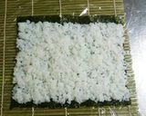 伊達巻 巻き寿司ケーキ＊お祝いに作り方5写真
