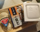 納豆と小籠包のチーズ入りまぜご飯作り方1写真