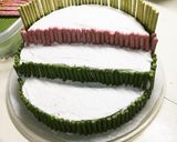おひなさまの段飾りケーキ作り方3写真