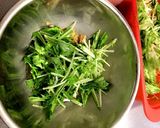 簡単5分で出来る水菜とツナのサラダ作り方6写真
