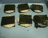 糸を引かずに、後引納豆磯辺揚げ～♪作り方3写真