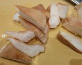 ふきのとうと菜の花の油麩入りチャンプル作り方5写真
