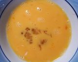 新玉ねぎの卵スープ作り方1写真