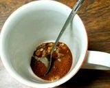 フォームドミルク入りコーヒー作り方1写真