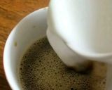 フォームドミルク入りコーヒー作り方5写真