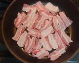 きのこと豚肉の蒸し焼き作り方1写真