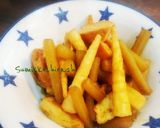 カレー味の筍と蕗炒め★作り方2写真