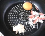 昼食に　チンゲン菜とかにかまの天津飯風丼作り方3写真