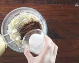 バターケーキとチョコフロスティング作り方14写真