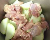 とりもも肉と大根の甘辛煮（改良版）作り方1写真