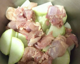 とりもも肉と大根の甘辛煮（改良版）作り方1写真