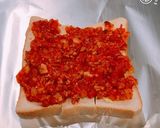 余ったミートソースでミートチーズトースト作り方2写真