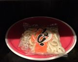 余ったミートソースで、ミートソースうどん作り方1写真