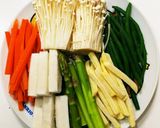豚肉の野菜巻き作り方1写真