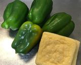 ピーマンと油揚げの炒め物作り方1写真