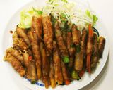 豚肉の野菜巻き作り方8写真