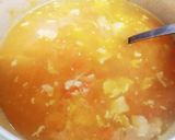 簡単❤たっぷりにんにくと卵のトマトスープ作り方6写真