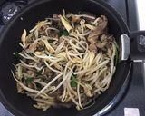 ご飯が進む♡時短★ニラ玉牛肉もやし作り方3写真