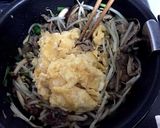 ご飯が進む♡時短★ニラ玉牛肉もやし作り方4写真