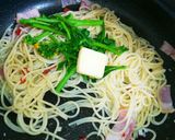 ☆春の香りアスパラ菜のペペロンチｰノ☆☆作り方3写真