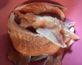 鮭の味噌バター蒸し焼き作り方1写真