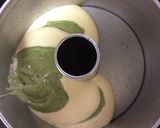 抹茶マーブルシフォンケーキ作り方7写真