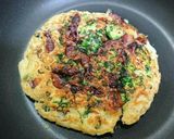 ほろ甘&ほろ苦♥ホタルイカのお好み焼き作り方5写真