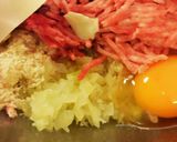 キノコ餡掛けハンバーグ❤ゆりさん風作り方1写真